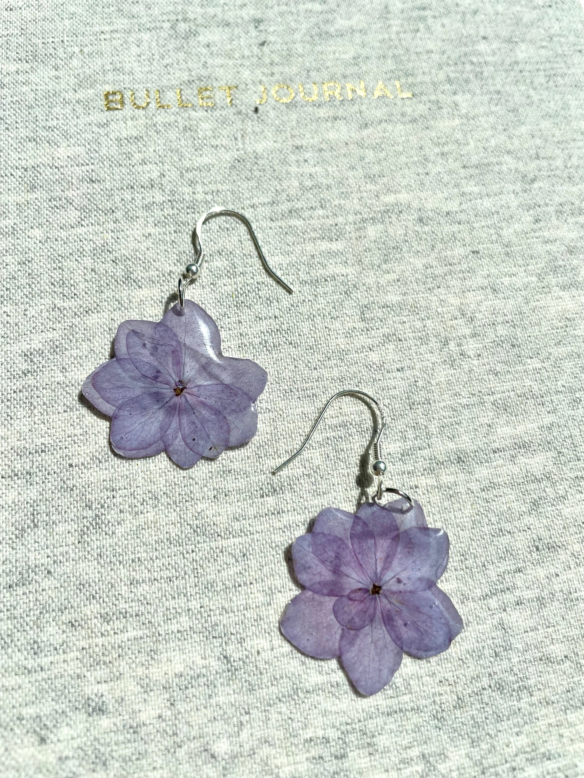 Hydrangea Earrings - Image 6