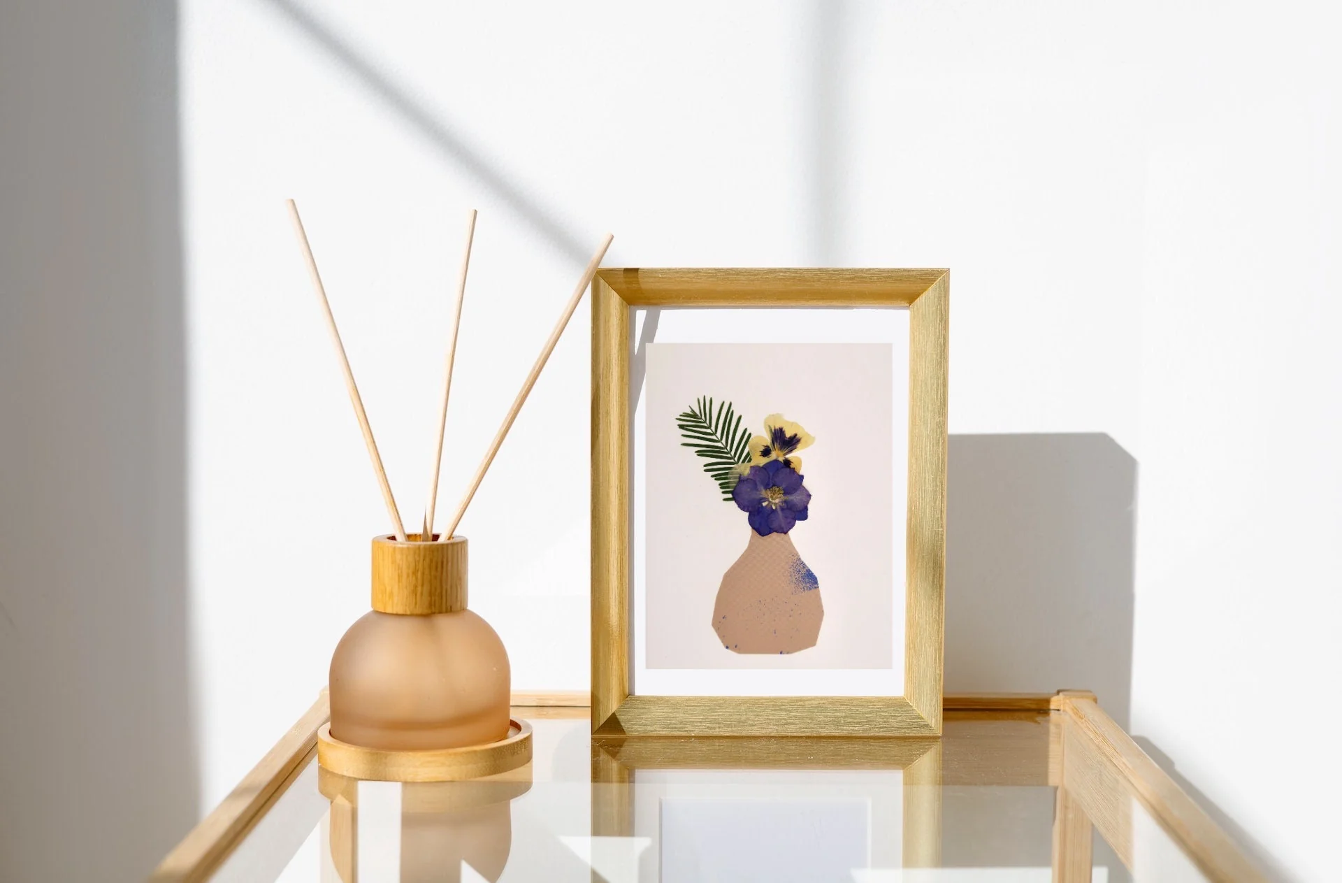 Violet Abstract Vase Card - Image 6